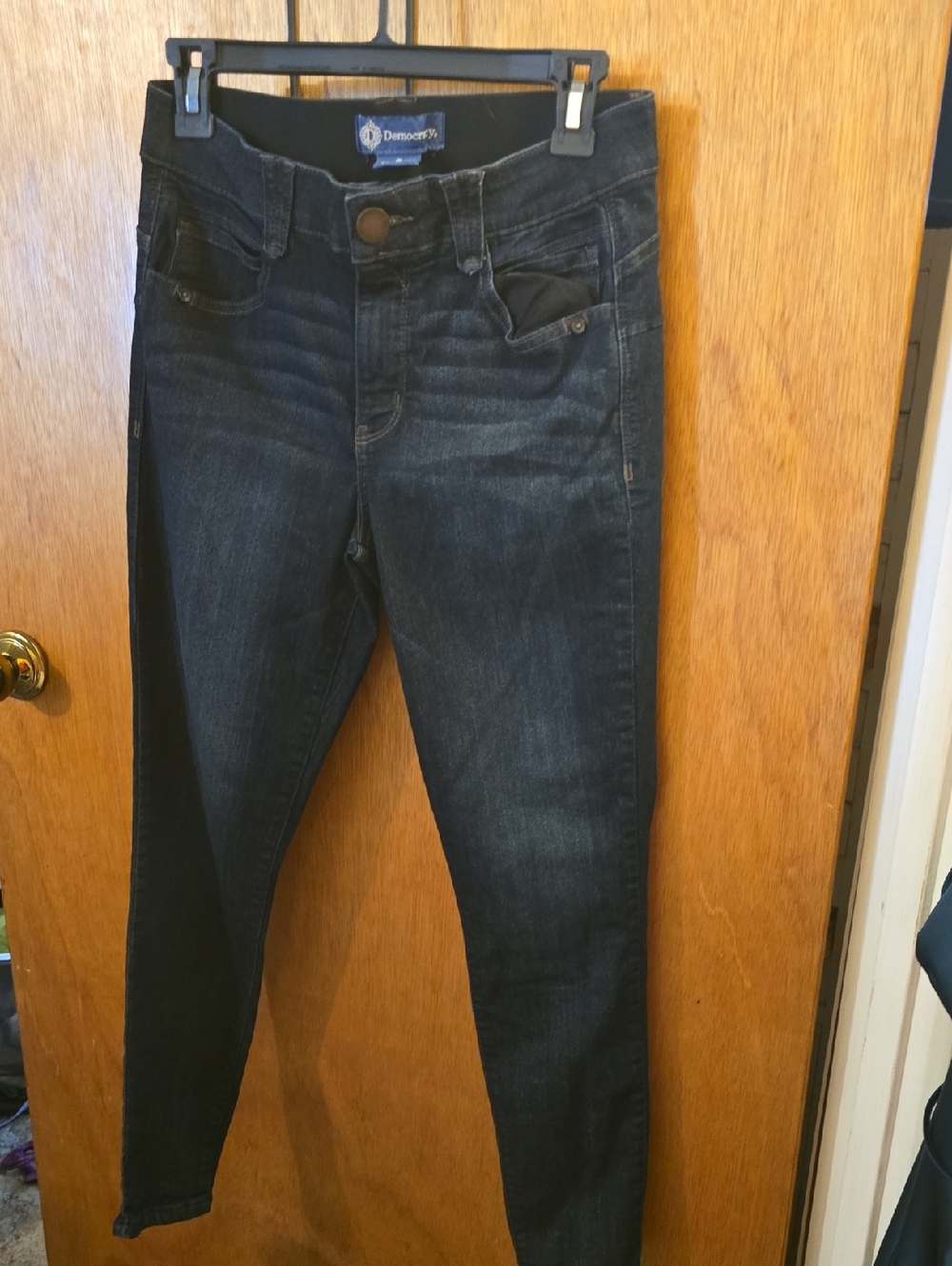 Democracy Women's Dark Indigo Skinny Jeans